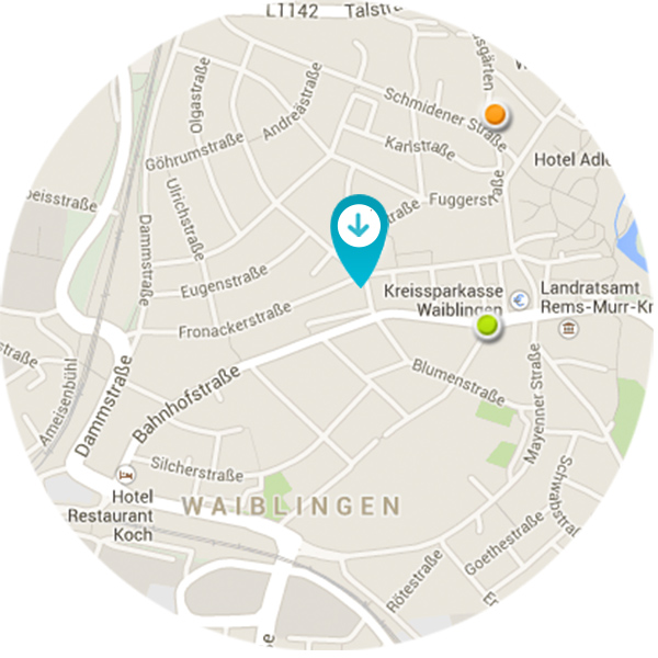 Anfahrt zur Neurologie Waiblingen Anfahrt zur Neurologie Waiblingen